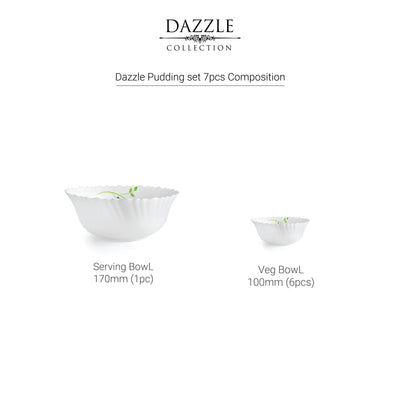 Dazzle Series Pudding Gift Set, 7 Pieces