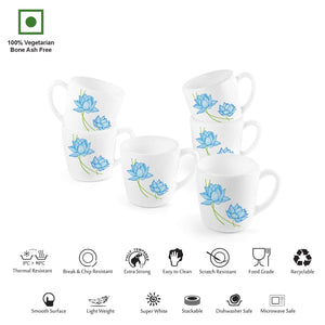Imperial Neelkamal Ricca Mugs, 6 Pieces