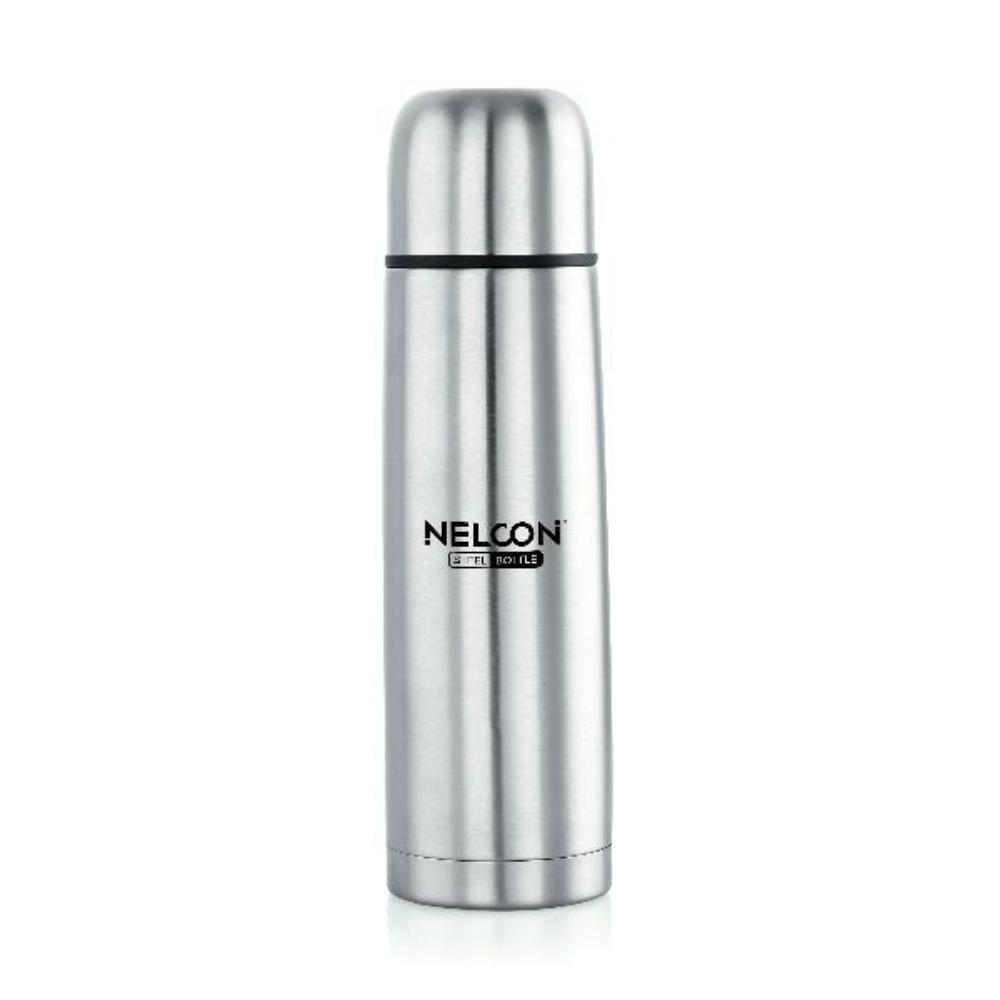 Nelcon Insulated Stainless Steel 1000 ML Bottle Hydra Flask | Silver | 1 Pc