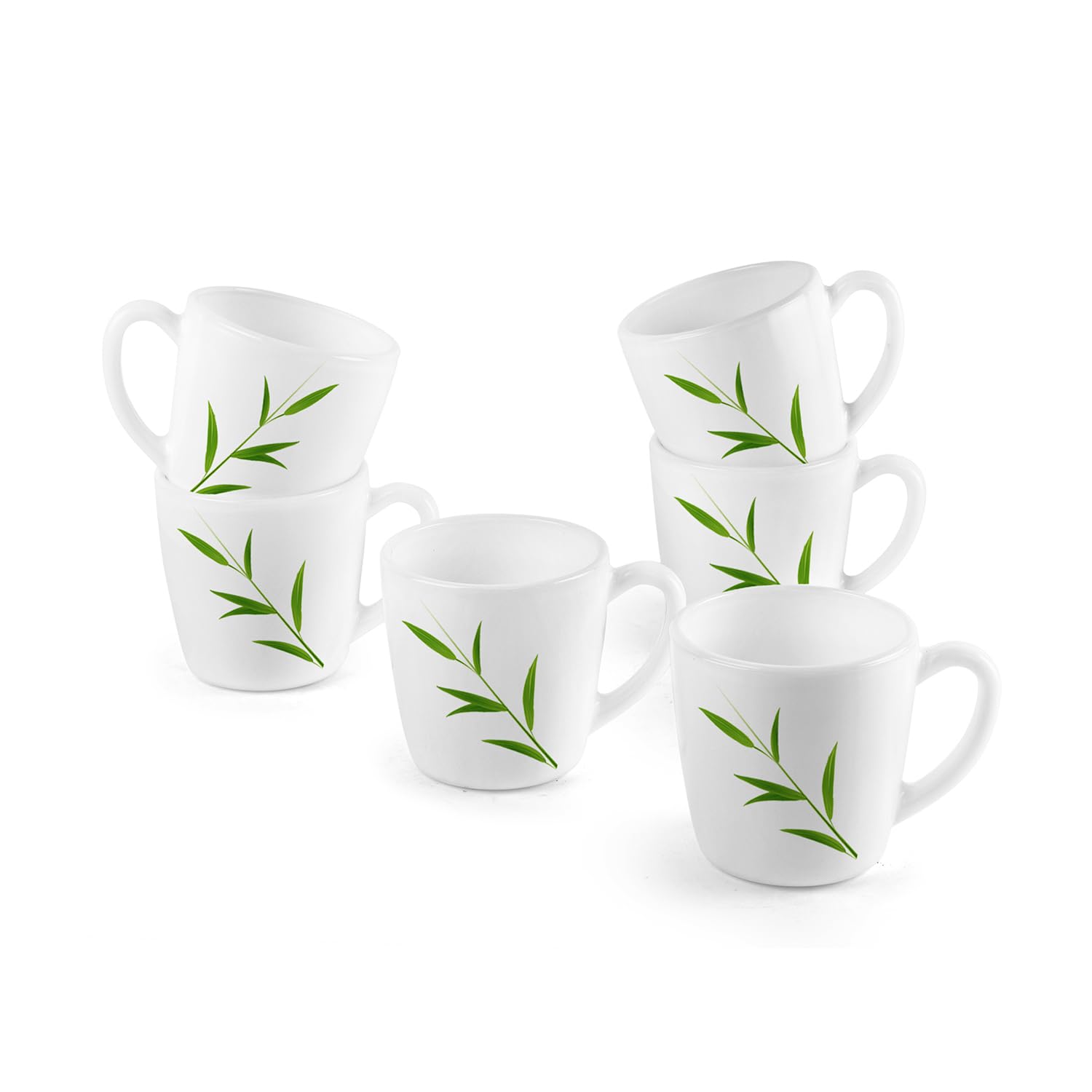 Imperial Bamboo Grove Ricca Mugs, 6 Pieces