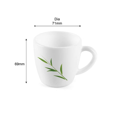 Imperial Bamboo Grove Ricca Mugs, 6 Pieces