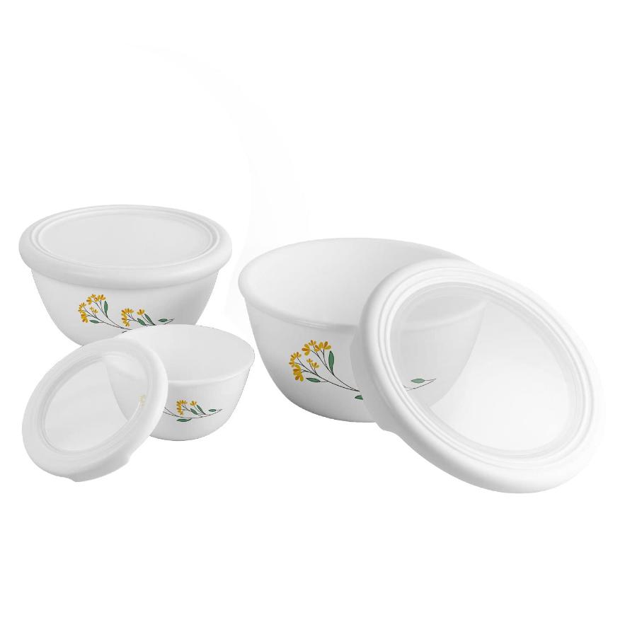 Royale Series Mixing bowls with Premium lid Gift Set, 3 Pieces