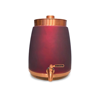 Lacoppera Barni Coco Pure Copper Red Polish 8 Litre Water Jug