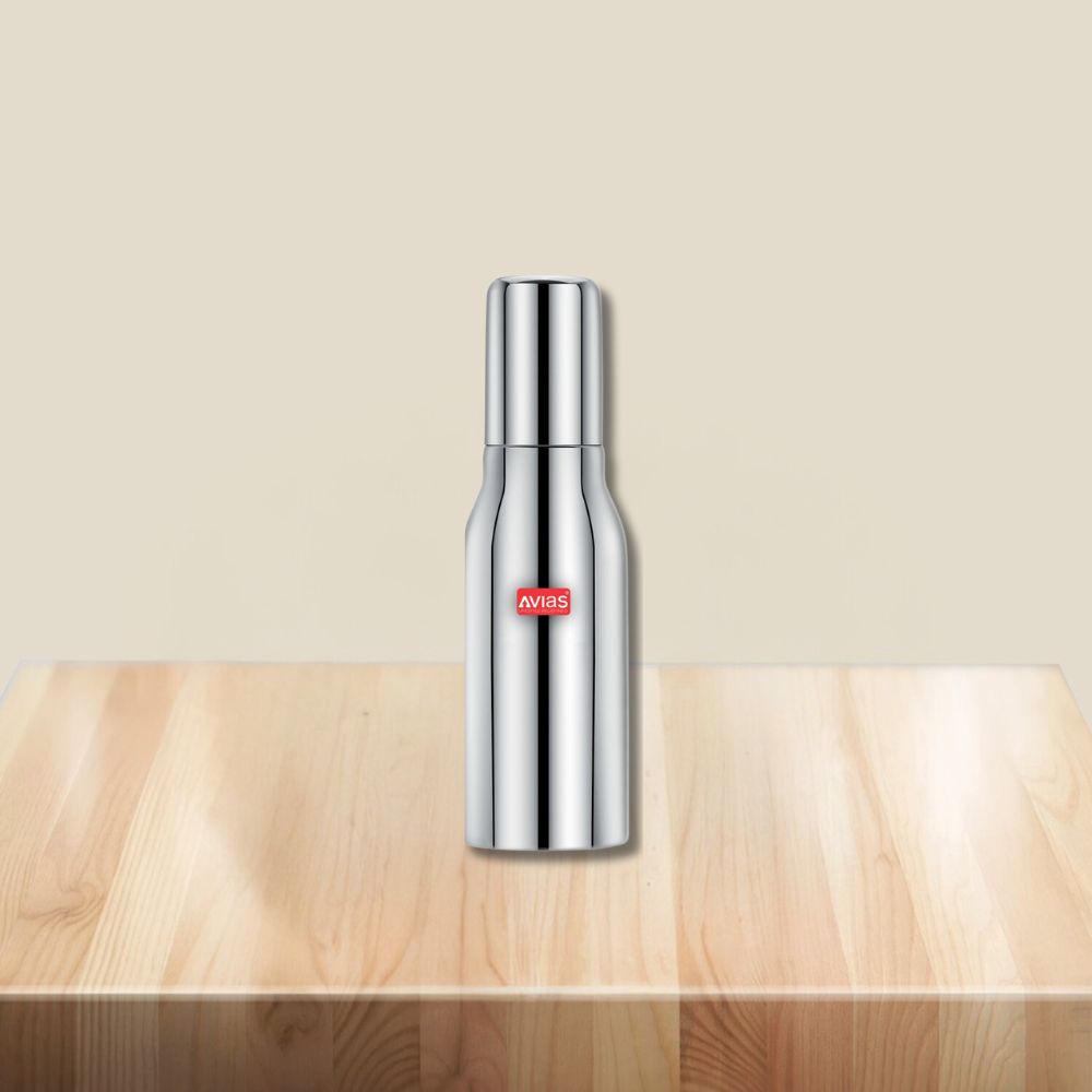 AVIAS Ezee  Stainless steel Oil Dispenser Bottle | Silver