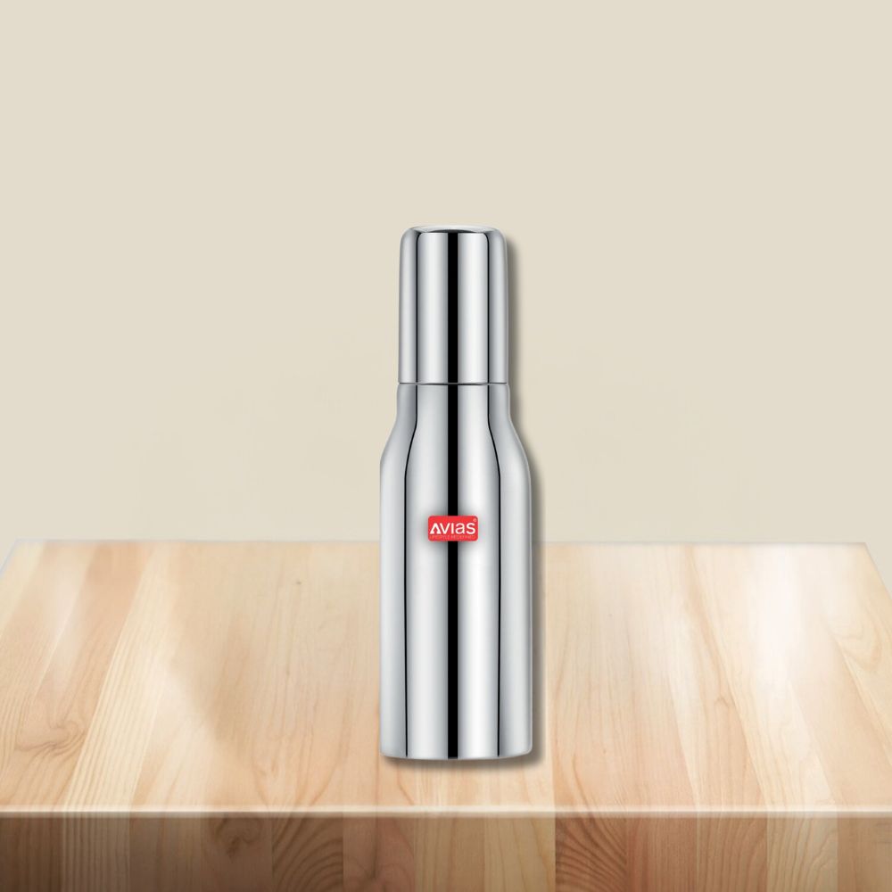 AVIAS Ezee  Stainless steel Oil Dispenser Bottle | Silver