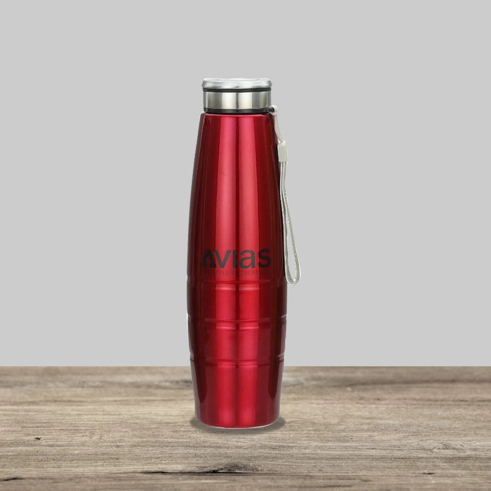 AVIAS Premia Stainless Steel Color 1000ml Water Bottles | Set of 3 Pcs