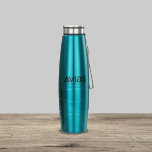AVIAS Premia Stainless Steel Color 1000ml Water Bottles | Set of 3 Pcs