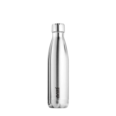 AVIAS Evita Premium Stainless Steel Vacuum Insulated Flask Water Bottel | Silver | 1 Pc