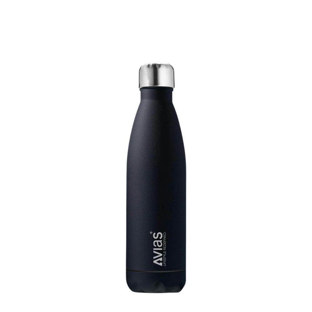 AVIAS Evita Premium Stainless Steel Vacuum Insulated Flask Water Bottel | Silver | 1 Pc