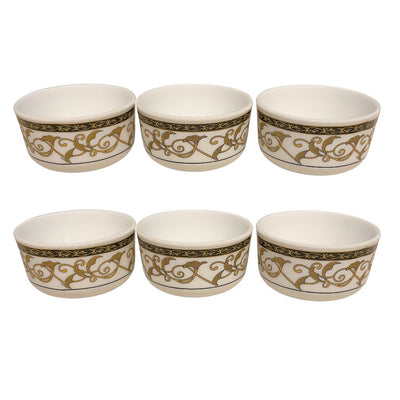 Larah by Borosil Royale Multi Katori | 6 Bowls