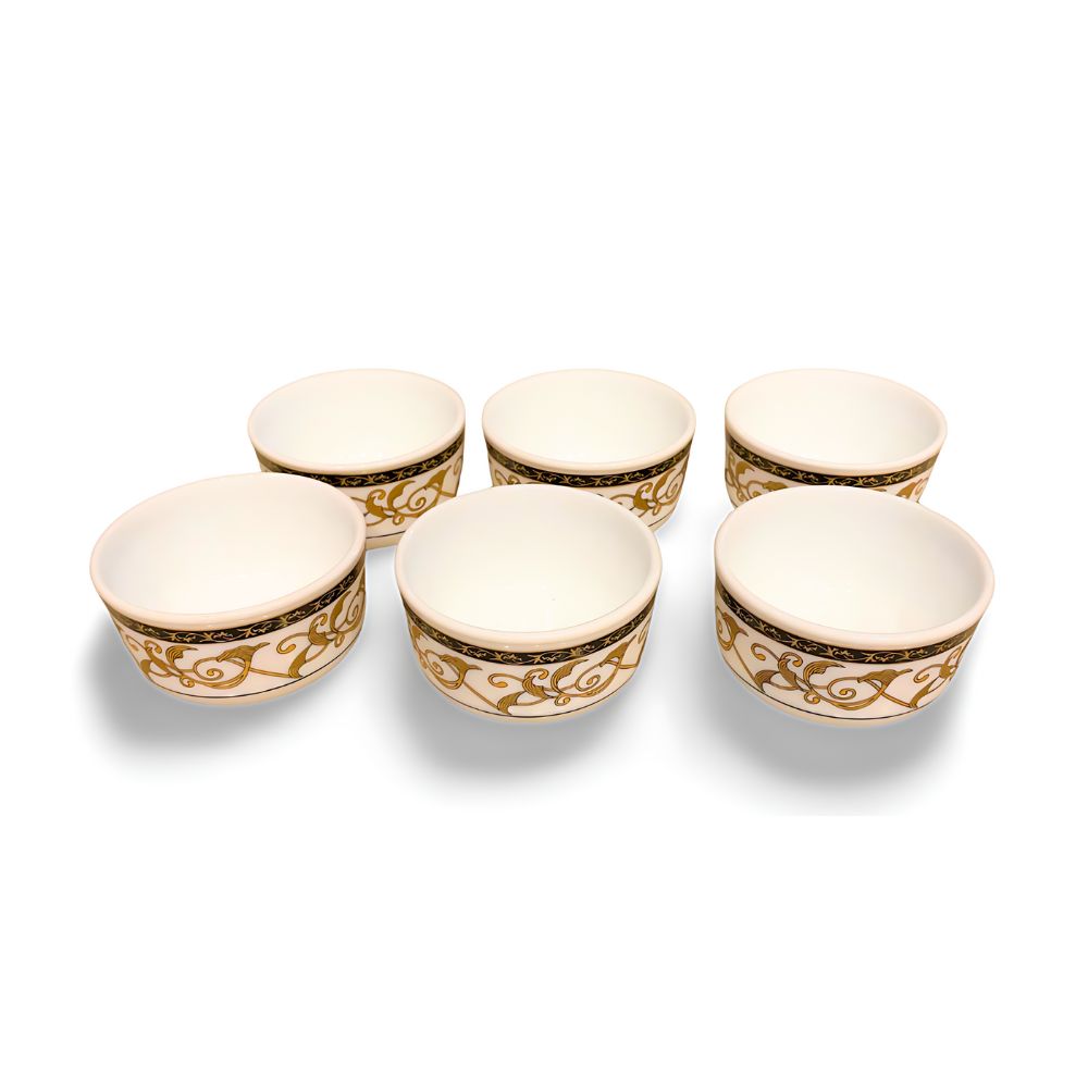 Larah by Borosil Royale Multi Katori | 6 Bowls