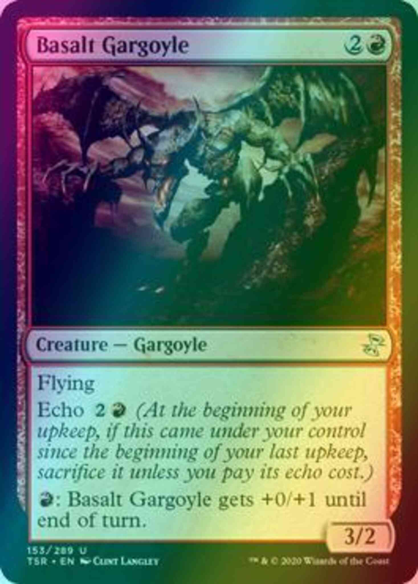 Basalt Gargoyle [153] [Time Spiral Remastered] [Foil]