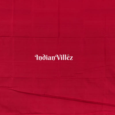 Black With Red Kumbha Odisha Handloom Sambalpuri Silk Saree