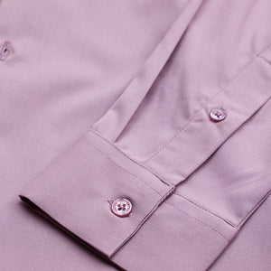 Lilac Slim Fit Stretch Shirt