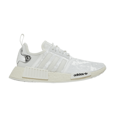 adidas NMD R1 Velour White Silver (Women's)