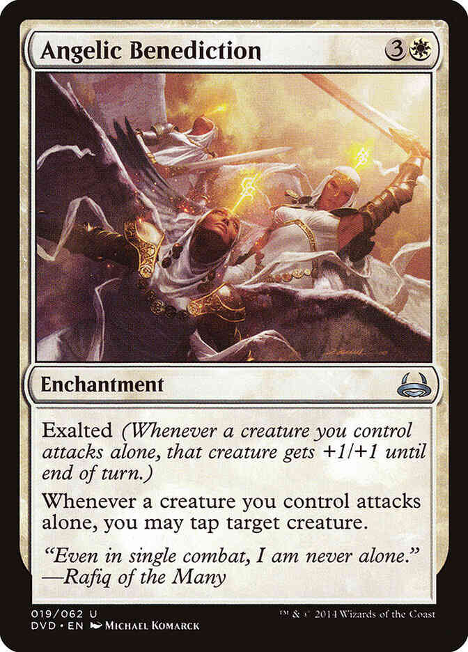 Angelic Benediction [19] [Duel Decks Anthology: Divine vs. Demonic] [Non-Foil]