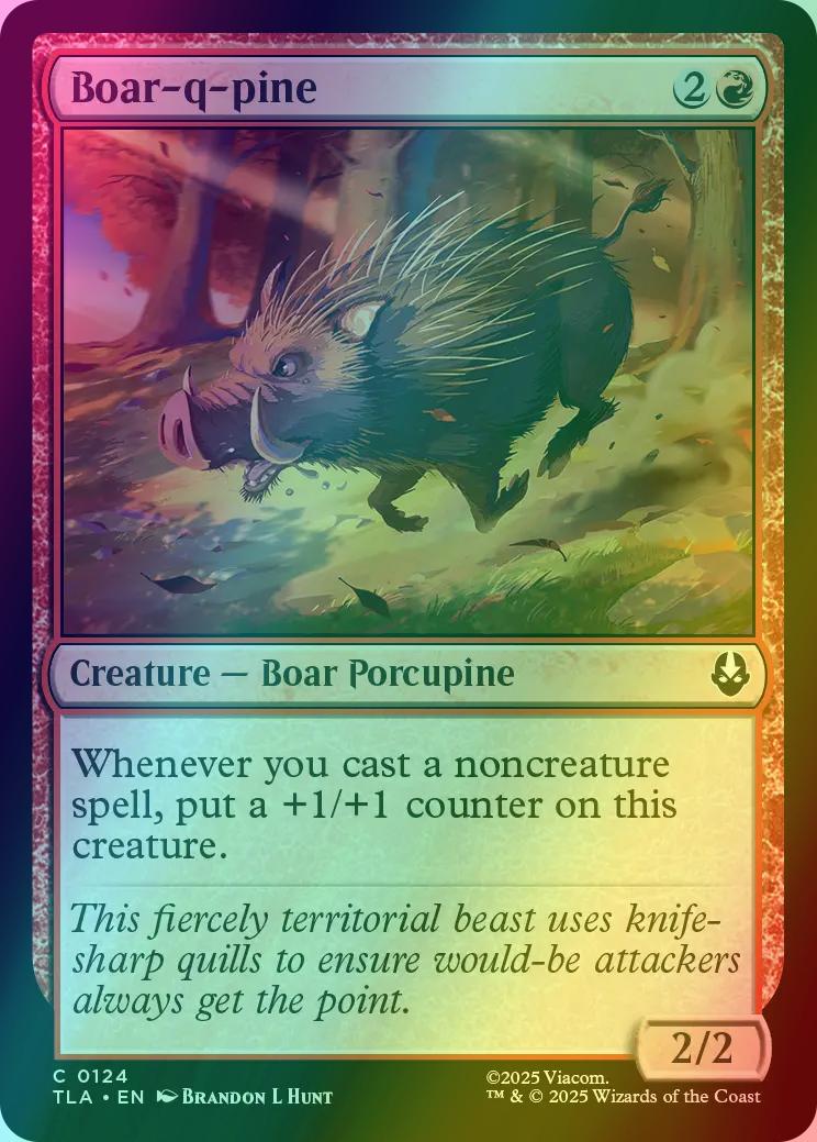 Boar-q-pine [124] [Avatar: The Last Airbender] [Foil]