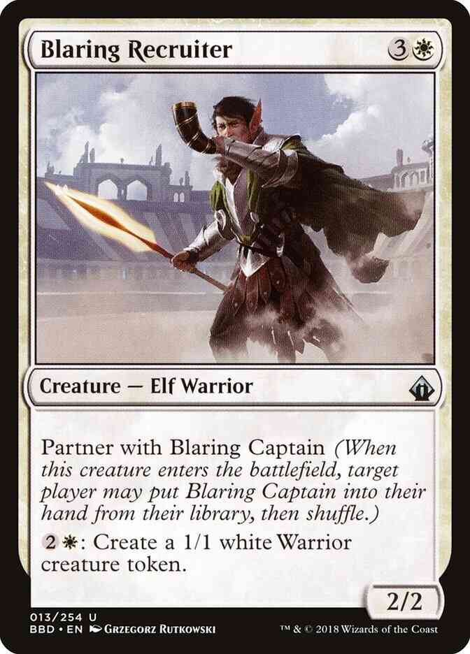Blaring Recruiter [13] [Battlebond] [Non-Foil]
