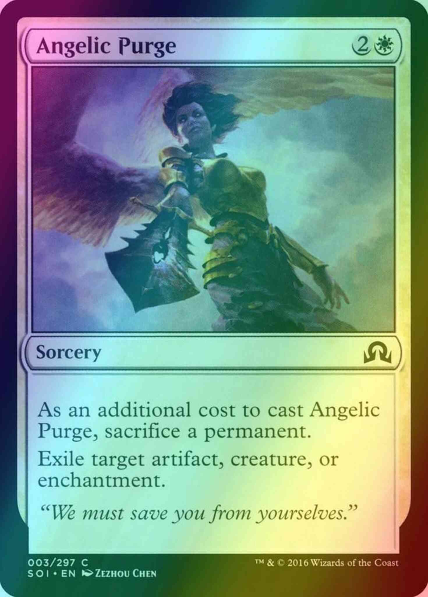 Angelic Purge [3] [Shadows over Innistrad] [Foil]