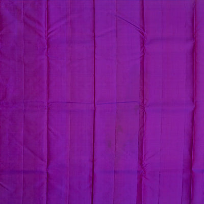 Peach Handloom Kanchipuram Silk Saree With Annam Chakaram Buttas