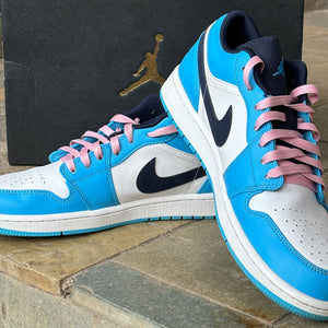 Nike Air Jordan 1 Low White / Powder Blue Obsidian