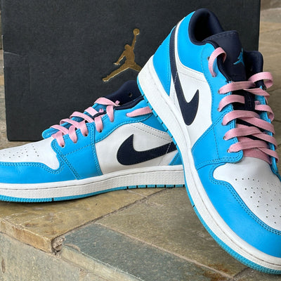 Nike Air Jordan 1 Low White / Powder Blue Obsidian