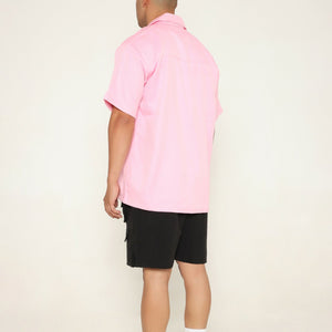 BabyPink Signature Bowling Shirt