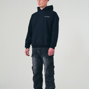 Odd Mood Receipts Hoodie - Black