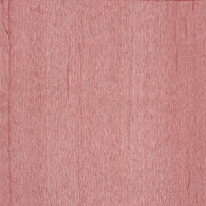 White Handloom Bengal Cotton Saree With Red Border