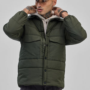 Olive Double Pocket Jacket