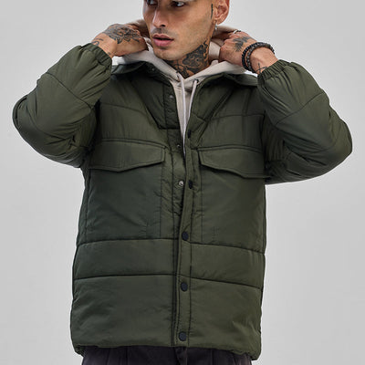 Olive Double Pocket Jacket