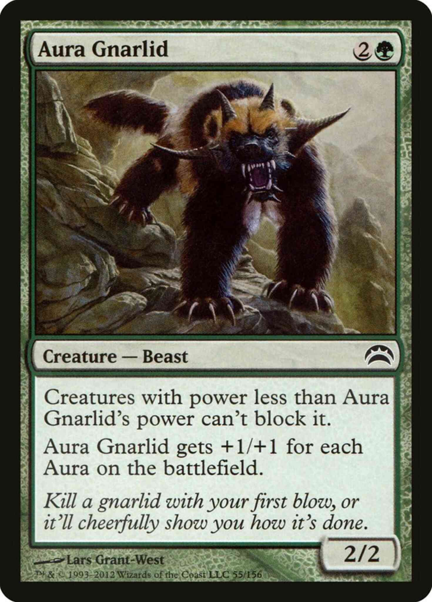 Aura Gnarlid [55] [Planechase 2012] [Non-Foil]