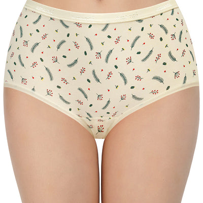 Print High Rise Full Brief Panties (Pack of 3)