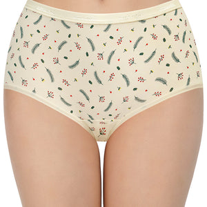 Print High Rise Full Brief Panties (Pack of 3)