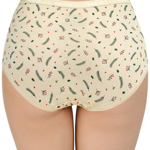 Print High Rise Full Brief Panties (Pack of 3)