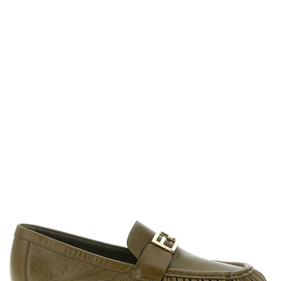 Fendi Baguette Loafers