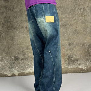 Waves Panelled-Aqua Marine