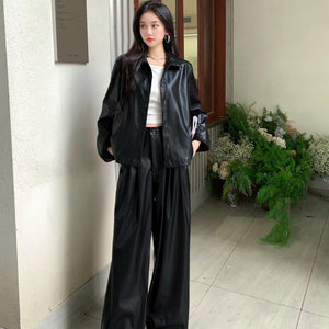 Biro Leather Premium Coord Set - 2