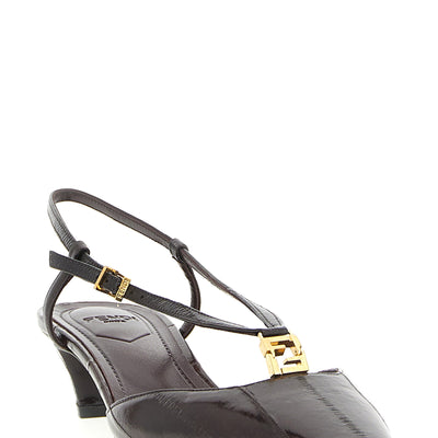 Fendi Ffold Slingback