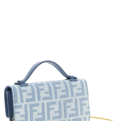 Fendi Continental Baguette Wallet On Chain