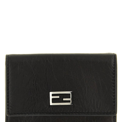 Fendi Tube Mini Trifold Wallet