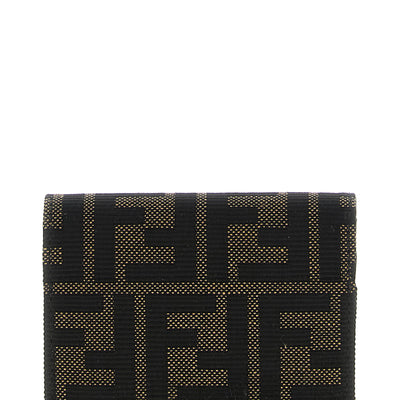 Fendi Ff Jacquard Cardholder