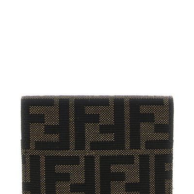 Fendi Ff Jacquard Cardholder