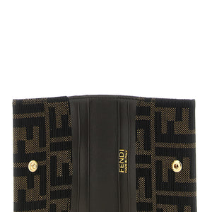 Fendi Ff Jacquard Cardholder