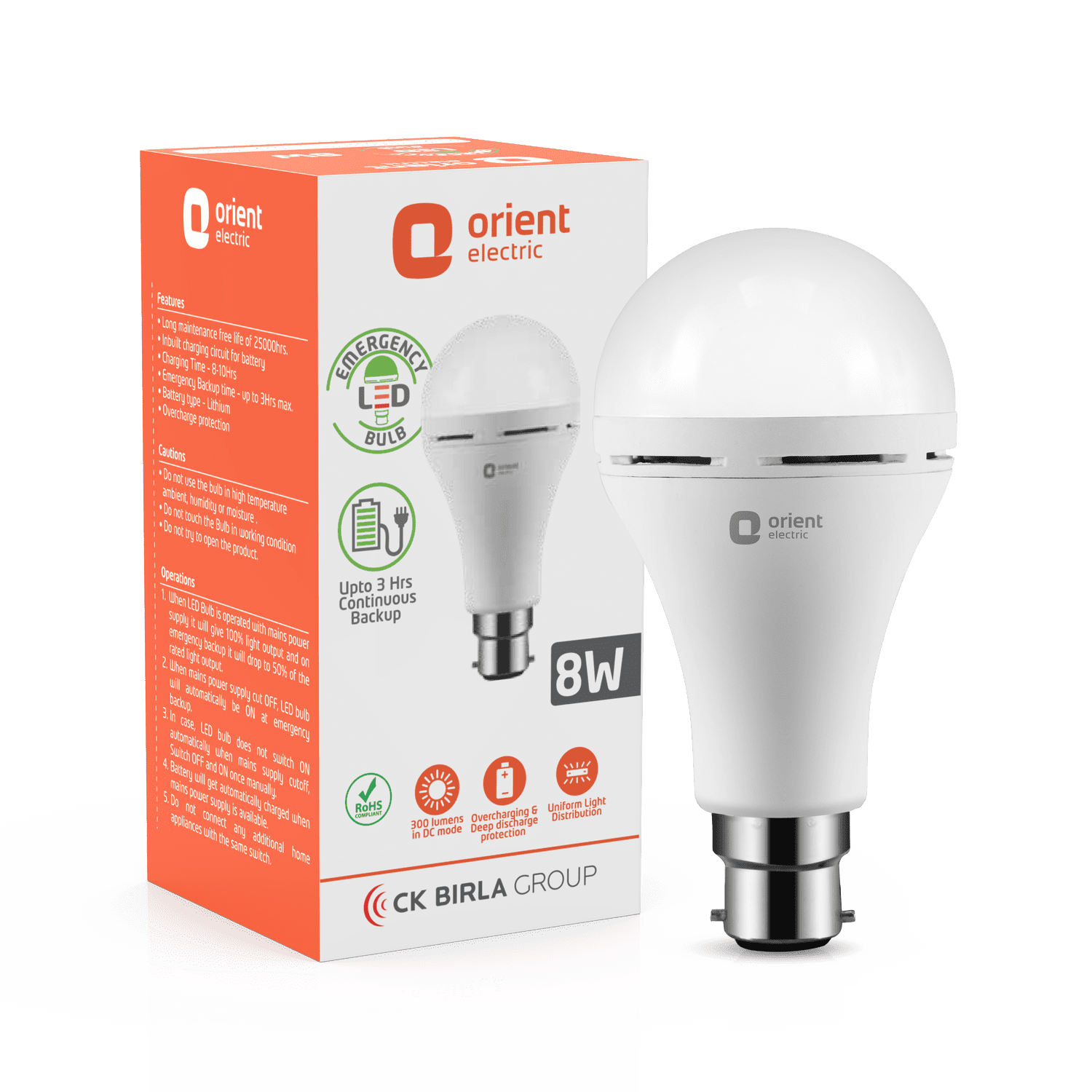Emergency LED Bulb