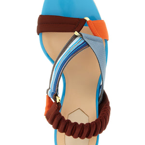 Fendi Colibrì Sandals With Woven Ribbons