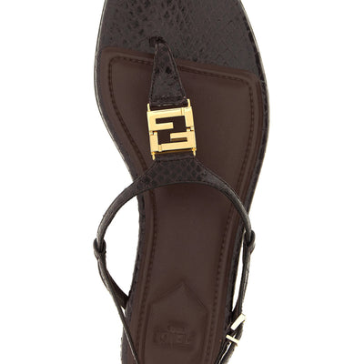 Fendi Ffold Sandals