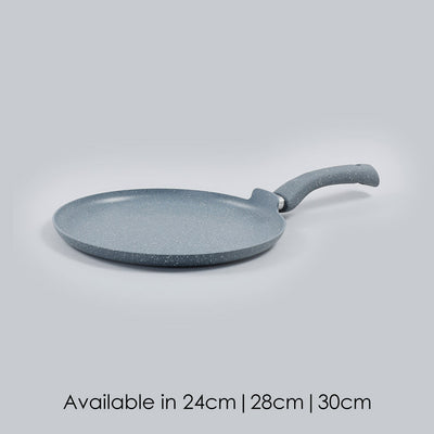 Wonderchef Renewed Granite 28cm Non-Stick Dosa Tawa