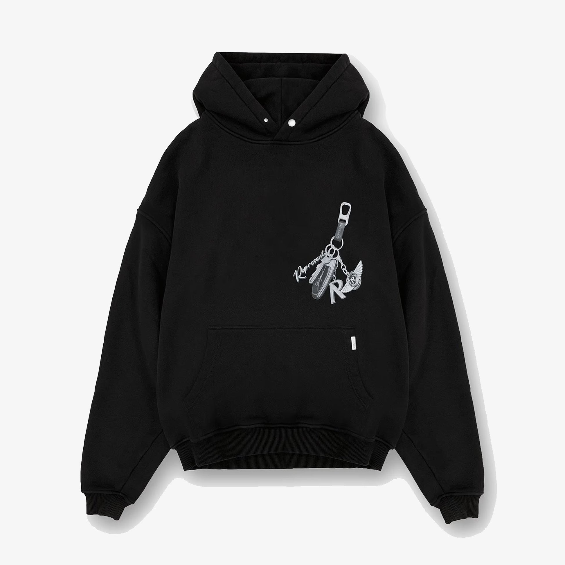 Represent | KEYS TO THE CLUB HOODIE { JET BLACK