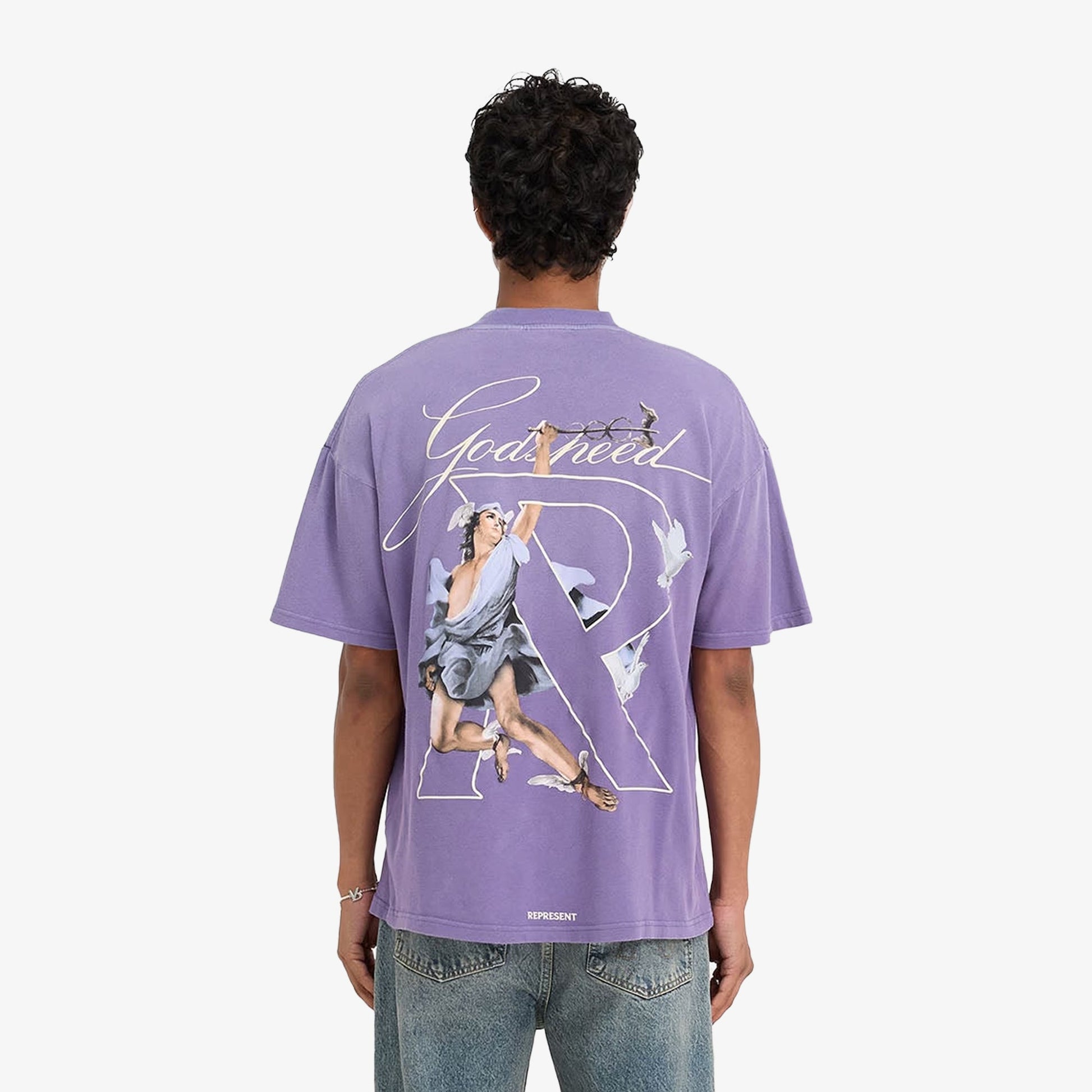 REPRESENT | HERMES T-SHIRT { PURPLE